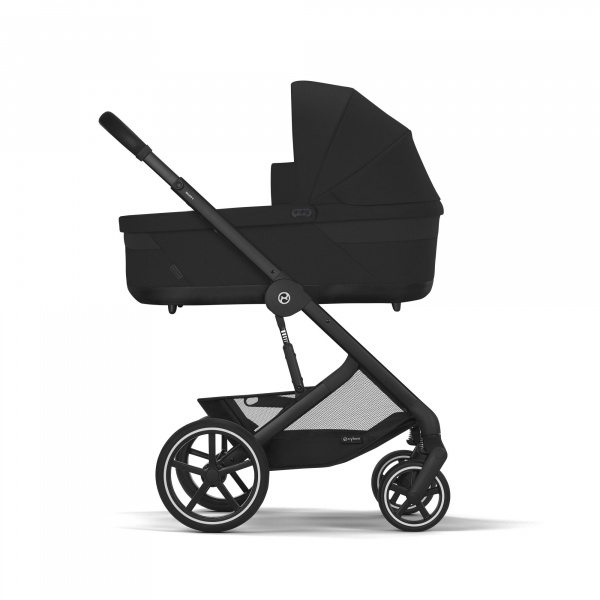 Poussette trio balios s lux 3 moon black + siège auto cloud g i-size + nacelle + base g Cybex