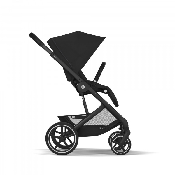 Poussette trio balios s lux 3 moon black + siège auto cloud g i-size + nacelle + base g Cybex