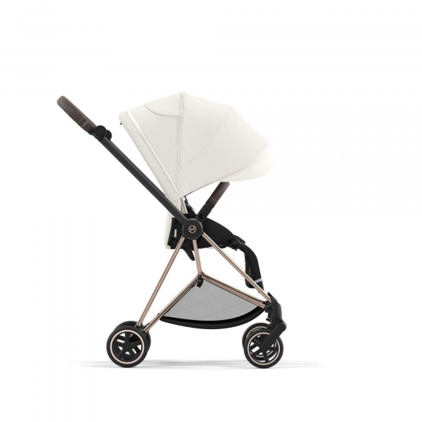 Poussette trio mios 3 off white châssis rose gold + cloud t i-size + nacelle luxe Cybex
