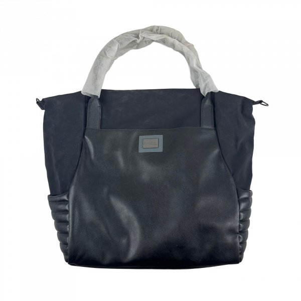 Les imparfaits - shopper bag platinum deep noir Cybex