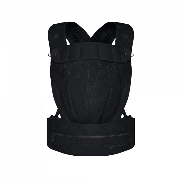 Porte-bébé physiologique coya bouclé stone black Cybex