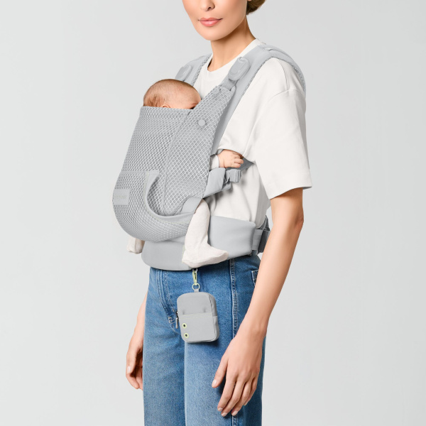 Porte bébé physiologique laya fog grey Cybex