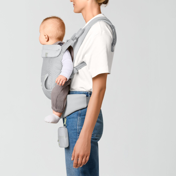 Porte bébé physiologique laya fog grey Cybex
