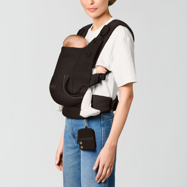 Porte bébé physiologique laya chocolate brown Cybex