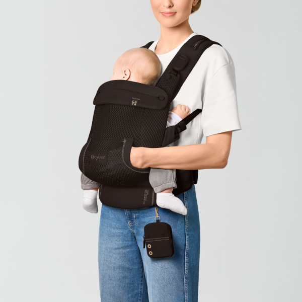 Porte bébé physiologique laya chocolate brown Cybex