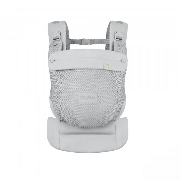Porte-bébé ergonomique amya évolutif et respirant fog grey Cybex