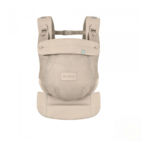 Porte-bébé ergonomique amya évolutif et respirant almond beige Cybex