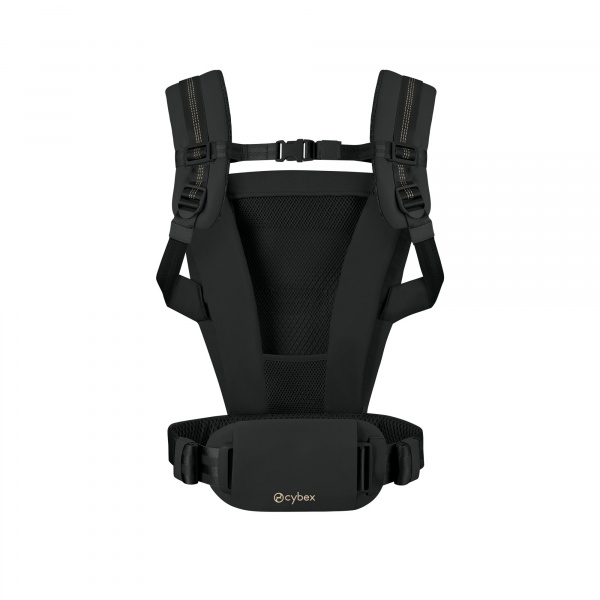 Porte-bébé ergonomique amya évolutif et respirant magic black Cybex