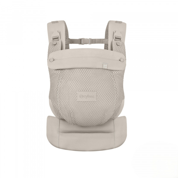 Porte-bébé ergonomique amya évolutif et respirant dune grey Cybex