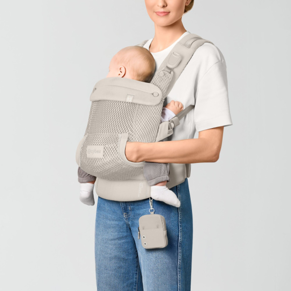 Porte bébé physiologique laya dune grey Cybex