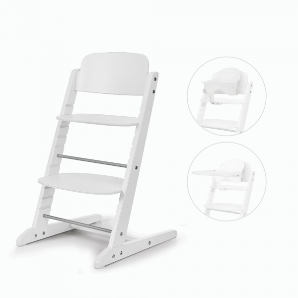 Chaise haute évolutive 3-en-1 iris all white Cybex