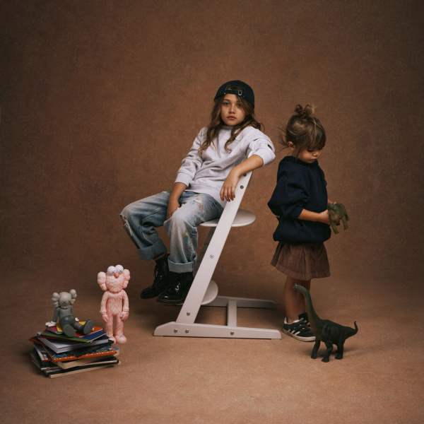 Chaise haute évolutive 3-en-1 iris all white Cybex