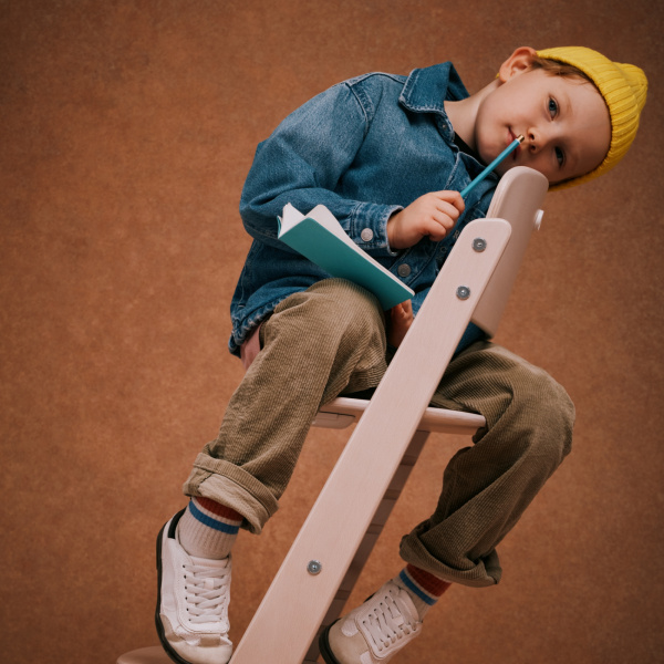 Chaise haute évolutive iris stunning black Cybex