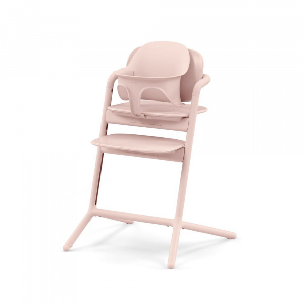 Chaise haute évolutive lemo 4en1 pearl pink Cybex