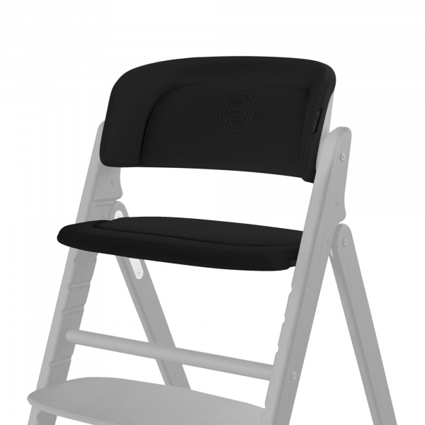 Coussin de chaise haute click & fold stunning black Cybex