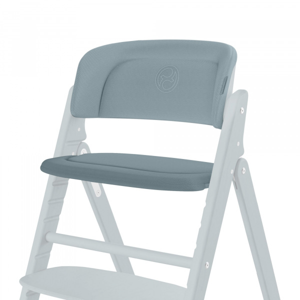 Coussin de chaise haute click & fold stone blue Cybex