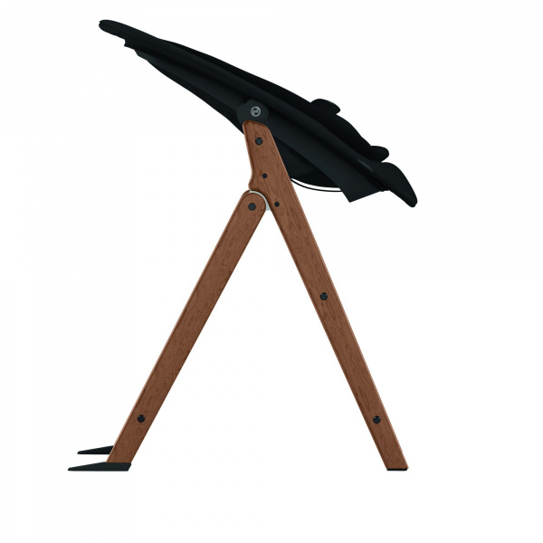 Chaise haute pliante évolutive click & fold 4-en-1 all natural dark Cybex