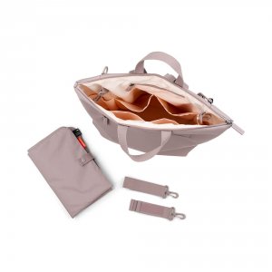 Sac à dos à langer rose Done by deer