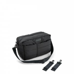 Sac de poussette matelassé noir Done by deer