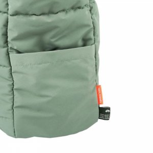 Sac à langer fourre-tout matelassé vert Done by deer