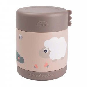 Boîte à repas isotherme tiny farm rose Done by deer