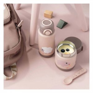 Boîte à repas isotherme tiny farm rose Done by deer