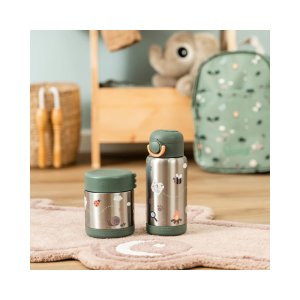 Boîte à repas isotherme tiny trails vert 300 ml Done by deer