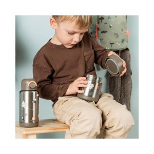 Boîte repas isotherme tiny trails sable 300 ml Done by deer