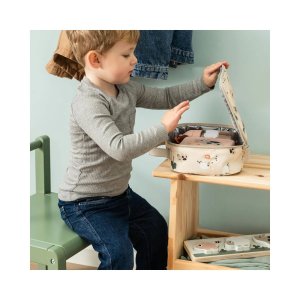 Petit sac repas isotherme tiny farm sable Done by deer