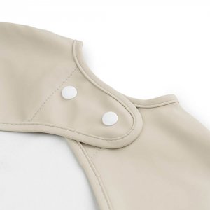 Bavoir manches longues 6-18 mois lalee sable Done by deer