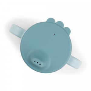 Tasse d'apprentissage happy dots bleu Done by deer