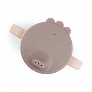 Tasse d'apprentissage happy dots rose Done by deer