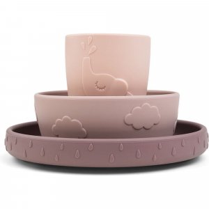 Coffret repas ventouse deer friends rose Done by deer