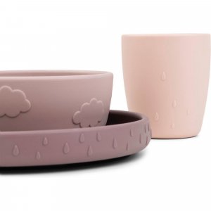 Coffret repas ventouse deer friends rose Done by deer