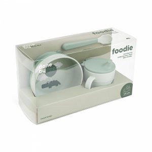 Foodie coffret premier repas happy clouds vert Done by deer