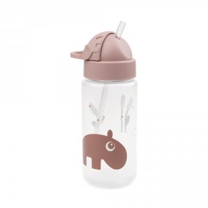 Gourde avec paille ozzo rose Done by deer