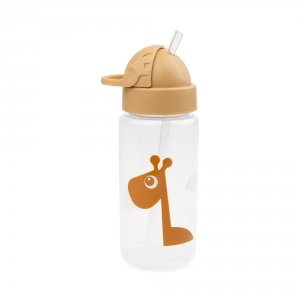 Gourde avec paille raffi moutarde Done by deer