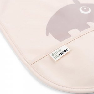 Lot de 2 bavoirs velcro ozzo rose Done by deer