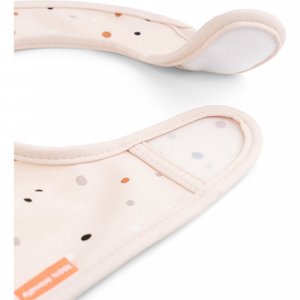 Lot de 2 bavoirs velcro ozzo rose Done by deer