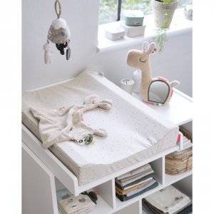 Doudou plat attache sucette lalee sable Done by deer