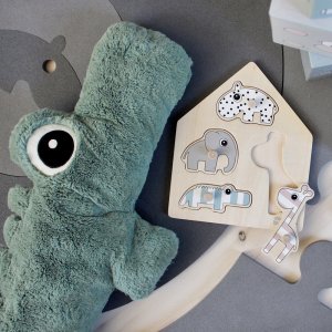 Peluche croco vert Done by deer