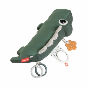 Jouet d'éveil bébé croco d'activité green Done by deer