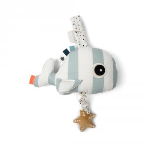 Peluche musicale wally bleu Done by deer