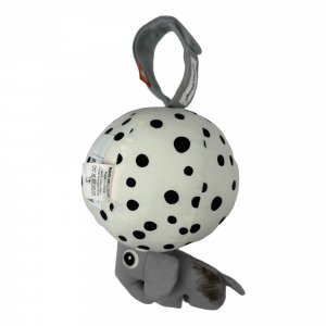 Les imparfaits - mobile musical ballon à suspendre pois gris Done by deer