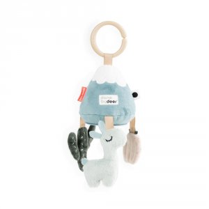 Peluche d'activités à suspendre lalee bleue Done by deer