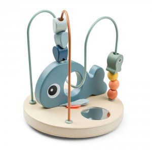 Boulier en bois wally bleu Done by deer