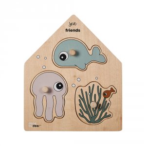 Puzzle sea friends multi couleur