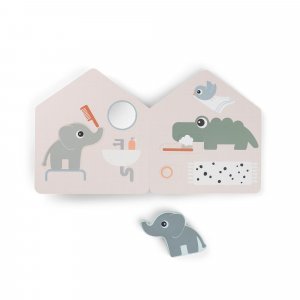 Livre d'éveil la maison d'elphee deer friends multicolore Done by deer