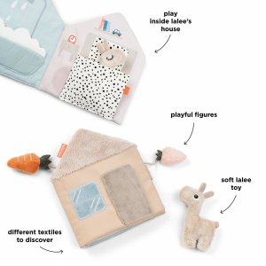 Livre d'éveil la maison de lalee lalee sable Done by deer