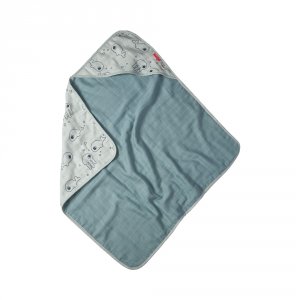 Sortie de bain bébé sea friend blue